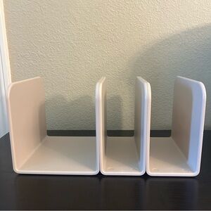 Caraway 3-piece Magnetic Pot Pan Rack Divider Organizer Kitchen Beige